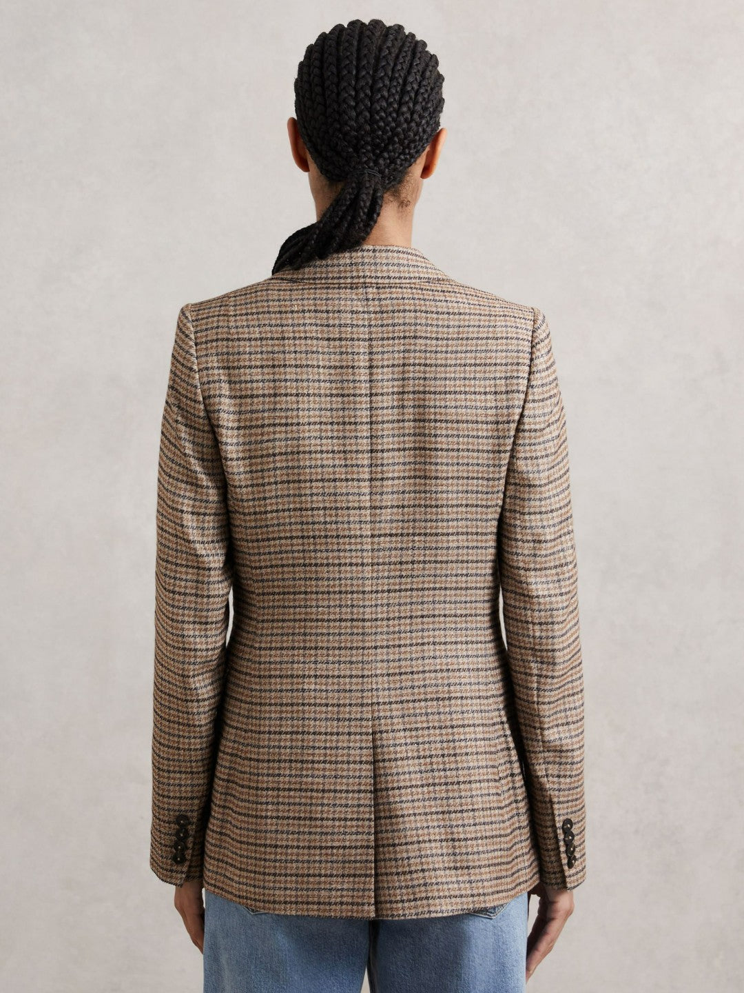 Reiss | Jacket in Neutral Check