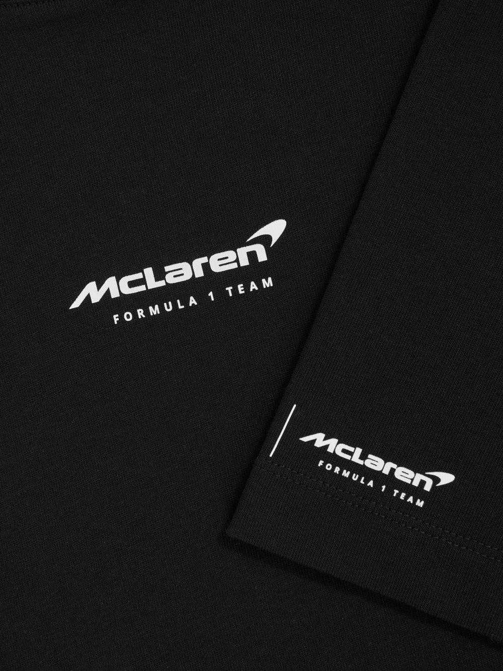 Reiss | McLaren F1 Team Lando-Print T-Shirt Unisex Fit in Black