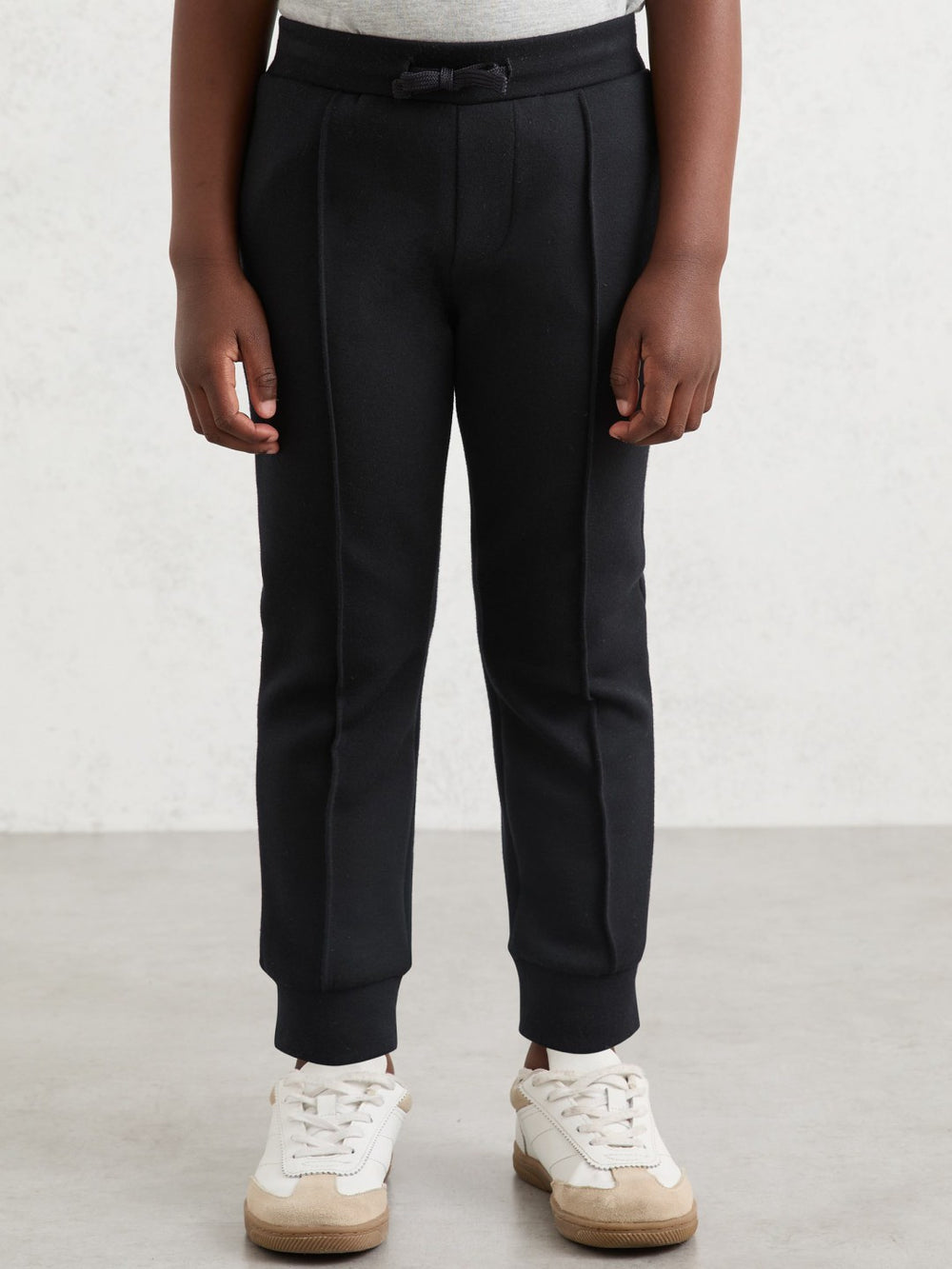 Reiss | 9-13 yrs Interlock Drawstring Joggers in Navy Blue