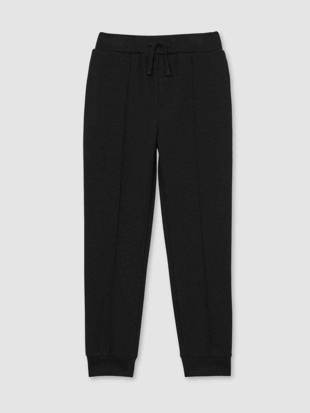 Reiss | 13-14 yrs Interlock Drawstring Joggers in Black