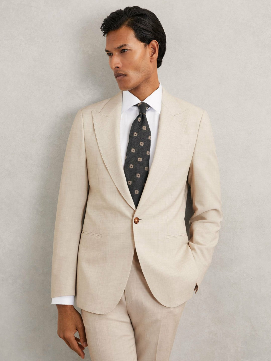 Reiss | Suit Jacket in Stone